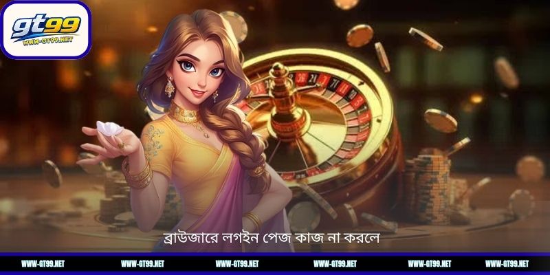 ব্রাউজারে লগইন পেজ কাজ না করলে